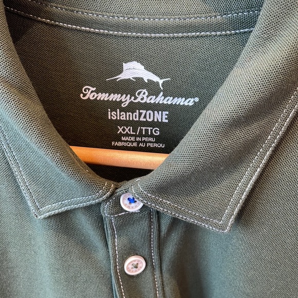 Tommy Bahama 🦈 Polo, green, IslandZone, XXL - Picture 6 of 9
